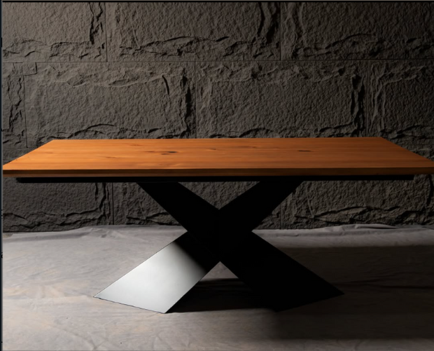 Table Jean en bois de hêtre